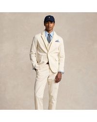 Polo Ralph Lauren - Washed Twill Suit Trouser - Lyst