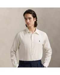 Polo Ralph Lauren - Custom-Fit Leinen-Baumwoll-Hemd - Lyst