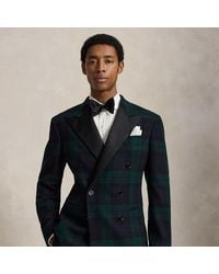 Polo Ralph Lauren - Polo Tailored Fit Plaid Tuxedo Jacket - Lyst
