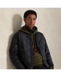 Polo Ralph Lauren - Quilted Jacquard Bomber Jacket - Lyst