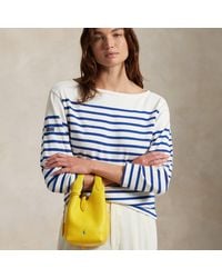 Polo Ralph Lauren - Polo Play Small Leather Tote & Crossbody - Lyst
