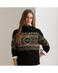 Ralph Lauren - Rollkragenpullover Mit Fair-Isle-Muster - Lyst