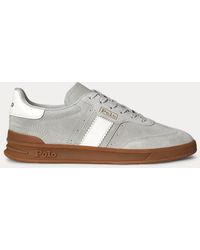 Polo Ralph Lauren - Sneaker Heritage Aera in camoscio - Lyst