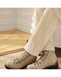 Ralph Lauren - Darrow Calf-Suede Boot - Lyst