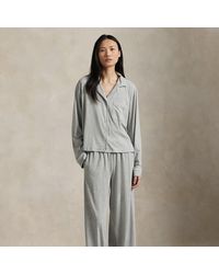 Polo Ralph Lauren - Jersey Long-sleeve Pajama Set - Lyst