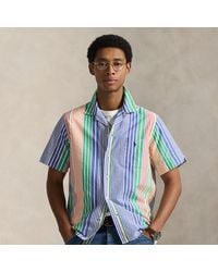 Polo Ralph Lauren - Classic Fit Striped Seersucker Shirt - Lyst