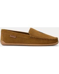 Polo Ralph Lauren - Brenan Suede Slipper - Lyst