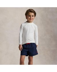 Polo Ralph Lauren - Ralph Lauren Boy's Traveler Swim Trunk - Lyst