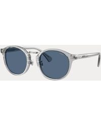 Polo Ralph Lauren - Heritage Pen-Hinge Round Sunglasses - Lyst