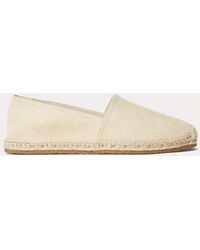 RRL - Roughout Suede Espadrille - Lyst
