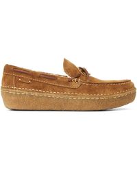 ralph lauren suede loafers men