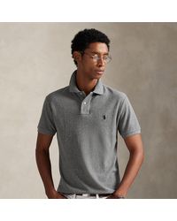 Polo Ralph Lauren - Custom Slim Fit Mesh Polo Shirt - Lyst