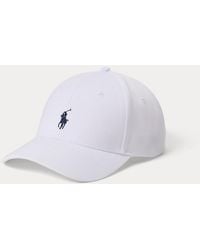 Ralph Lauren - Signature Pony Twill Sports Cap - Lyst
