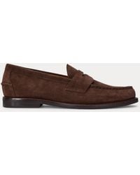 Polo Ralph Lauren - Alston Suede Penny Loafer - Lyst