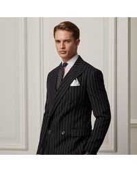 Ralph Lauren Purple Label - Kent Hand-tailored Striped Suit Jacket - Lyst