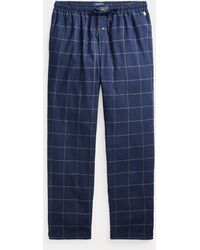 Pantalon de pyjama jersey de coton Polo Ralph Lauren pour homme en coloris  Bleu | Lyst