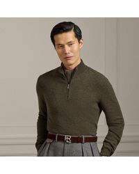 Ralph Lauren - Kaschmirpullover Mit Pfauenaugenmuster - Lyst