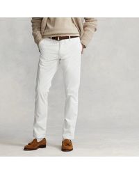 Polo Ralph Lauren - Pantaloni in twill stretch Slim-Fit - Lyst