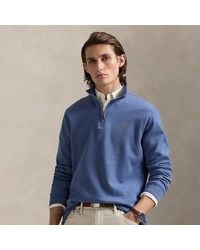 Polo Ralph Lauren - Estate-Rib Trui Met Kwartrits - Lyst
