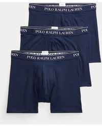Polo Ralph Lauren - Stretch-cotton Boxer Brief 3-pack - Lyst