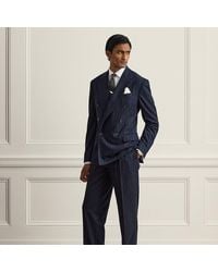 Ralph Lauren - Ralph Lauren Hand-Tailored Chalk-Stripe Suit - Lyst