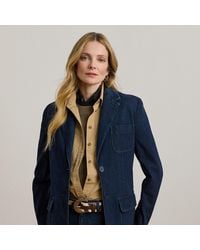 Ralph Lauren - Ralph Lauren Denim Blazer - Lyst