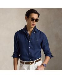 Polo Ralph Lauren - Slim Fit Linen Shirt - Lyst