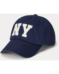 Ralph Lauren - Ny Patch Twill Ball Cap - Lyst