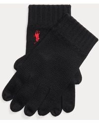 Polo Ralph Lauren - Signature Pony Wool Gloves - Lyst