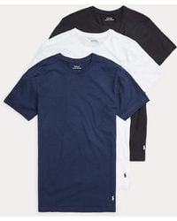 Ralph Lauren - Slim Fit Wicking Crew 3-Pack - Lyst