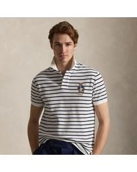 Ralph Lauren - Custom Slim Fit Polo Bear Polo Shirt - Lyst
