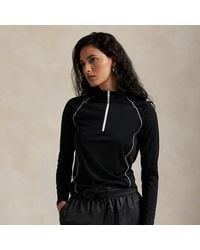 Ralph Lauren - Stretch-Jersey Quarter-Zip - Lyst