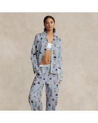 Polo Ralph Lauren - Polo Bear Long-sleeve Pyjama Set - Lyst