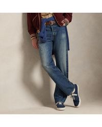 Ralph Lauren - Heritage Straight Distressed Jean - Lyst