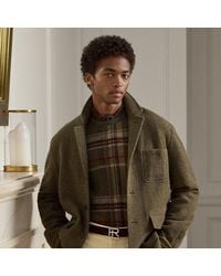 Ralph Lauren - Kasjmier-Wollen Keperstof Colbert - Lyst
