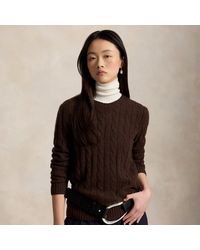 Polo Ralph Lauren - Cable-Knit Cashmere Sweater - Lyst