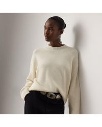 Ralph Lauren - Embellished Cashmere Crewneck Jumper - Lyst