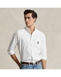 Polo Ralph Lauren - Custom Fit Polo Bear Oxford Shirt - Lyst