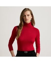 Ralph Lauren - Roll Neck Jumper - Lyst