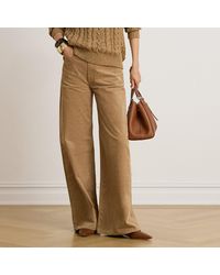 Ralph Lauren - Corduroy High-Rise Super Wide-Leg Pant - Lyst