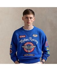 Polo Ralph Lauren - Vintage-Fit Fleece-Sweatshirt Mit Grafik - Lyst