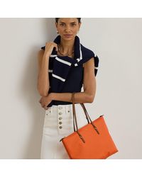 Ralph Lauren - Medium Keaton Nylon Tote Bag - Lyst