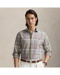 Polo Ralph Lauren - Custom-Fit Tattersall-Oxfordhemd - Lyst