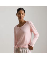 Ralph Lauren - Henley-Pyjama Mit Paisley-Motiv - Lyst