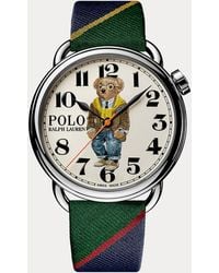 Polo Ralph Lauren - 42 Mm Preppy Polo Bear Watch - Lyst