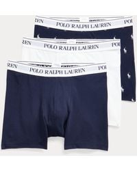 Polo Ralph Lauren - 3-Pack Boxer Briefs - Lyst