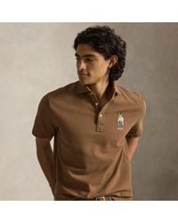Polo Ralph Lauren - Classic Fit Polo Bear Mesh Polo Shirt - Lyst