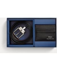 Polo Ralph Lauren - Leather Belt & Card Case Gift Set - Lyst