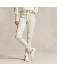 Polo Ralph Lauren - Pantaloni in agnello Super Slim-Fit - Lyst