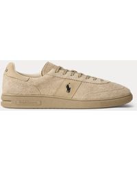 Ralph Lauren - Bedford Suede Trainer - Lyst